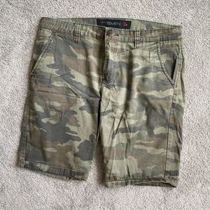 Men’s camo shorts